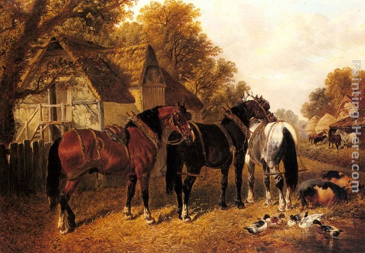 John Frederick Herring, Jnr An English Homestead